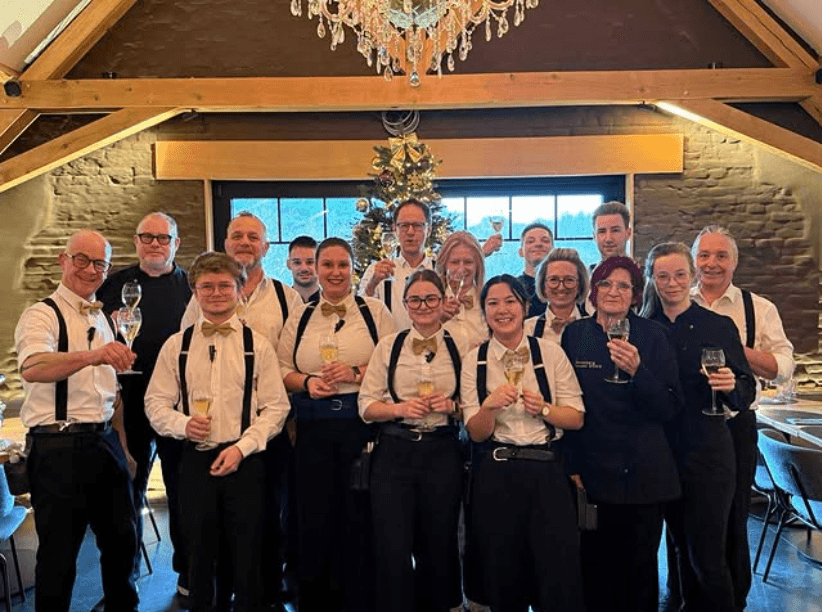 Het team van Brasserie Rhodesgoed